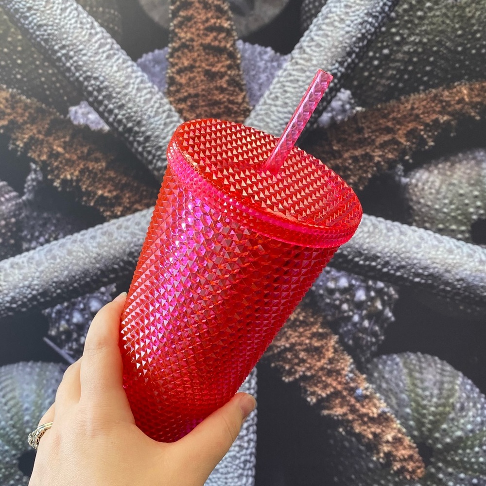 Starbucks Holiday 2019 Studded Hot Pink Tumbler 💕 - Picture 4 of 5